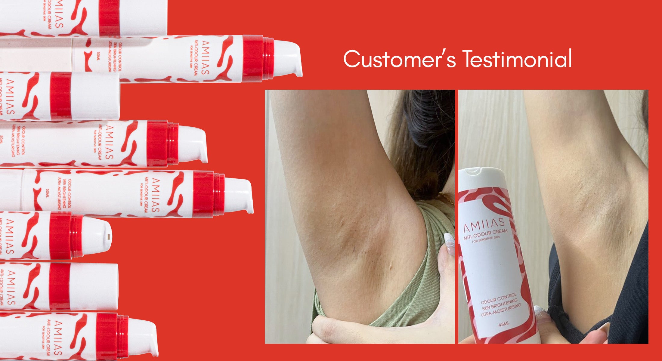 【FREE SAMPLE】ANTI-ODOUR BRIGHTENING CREAM
