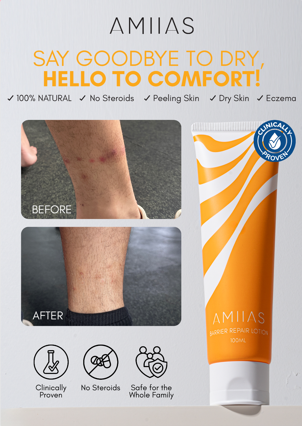 Barrier Repair Lotion – Clinically Proven Relief for Sensitive & Compromised Skin